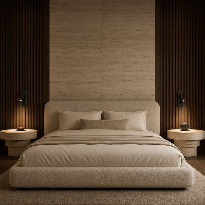 Modern Wall Sconce Light Metal Adjustable LED Fixture for Bedroom Reading 120V 10W