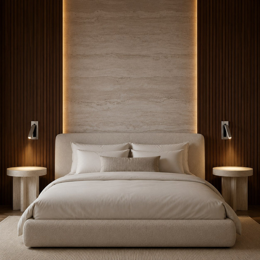 Modern Wall Sconce Light Metal Adjustable LED Fixture for Bedroom Reading 120V 10W