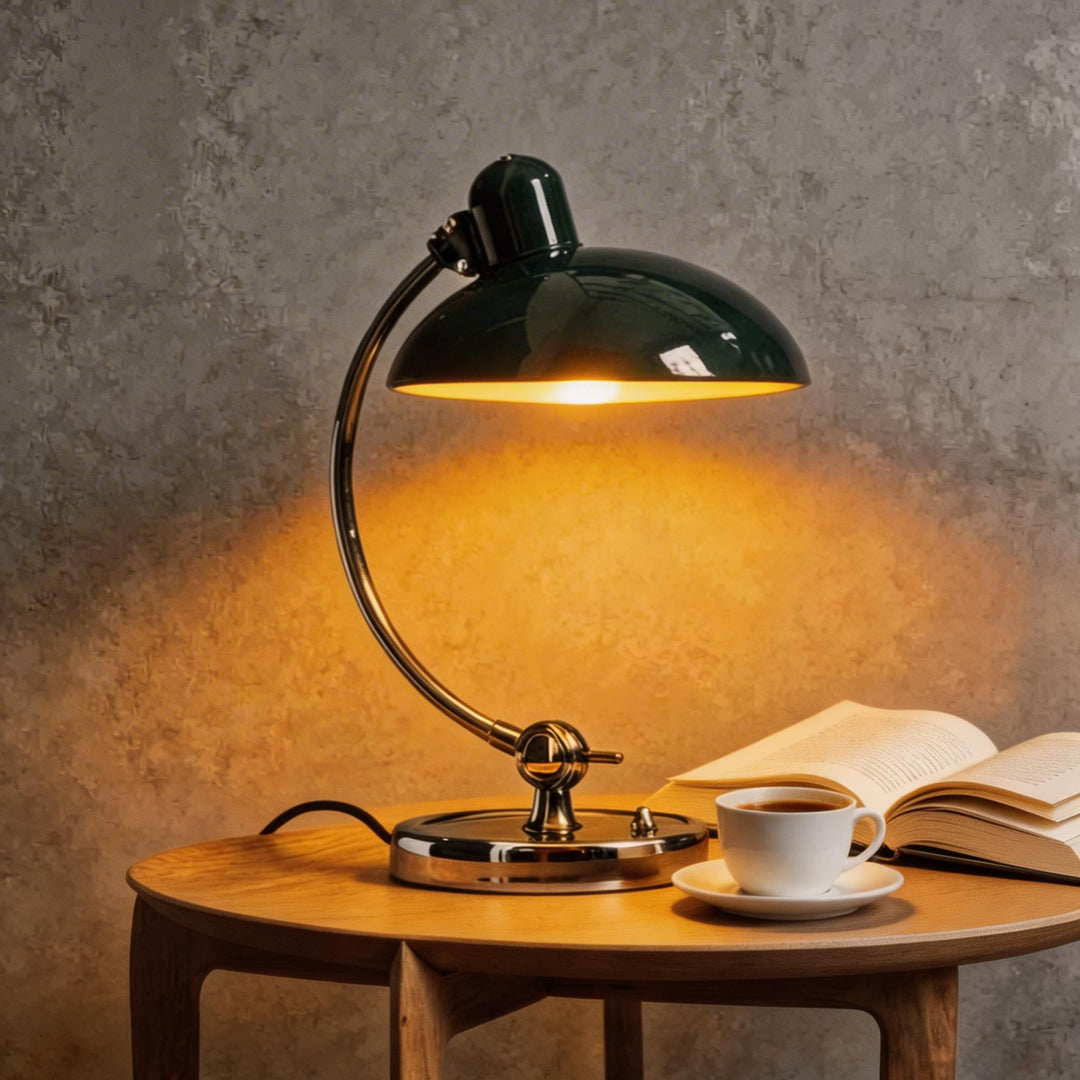 Modern Adjustable Desk Lamp Metal E27 Bulb Dimmable Inline Switch for Home Office Lighting 10