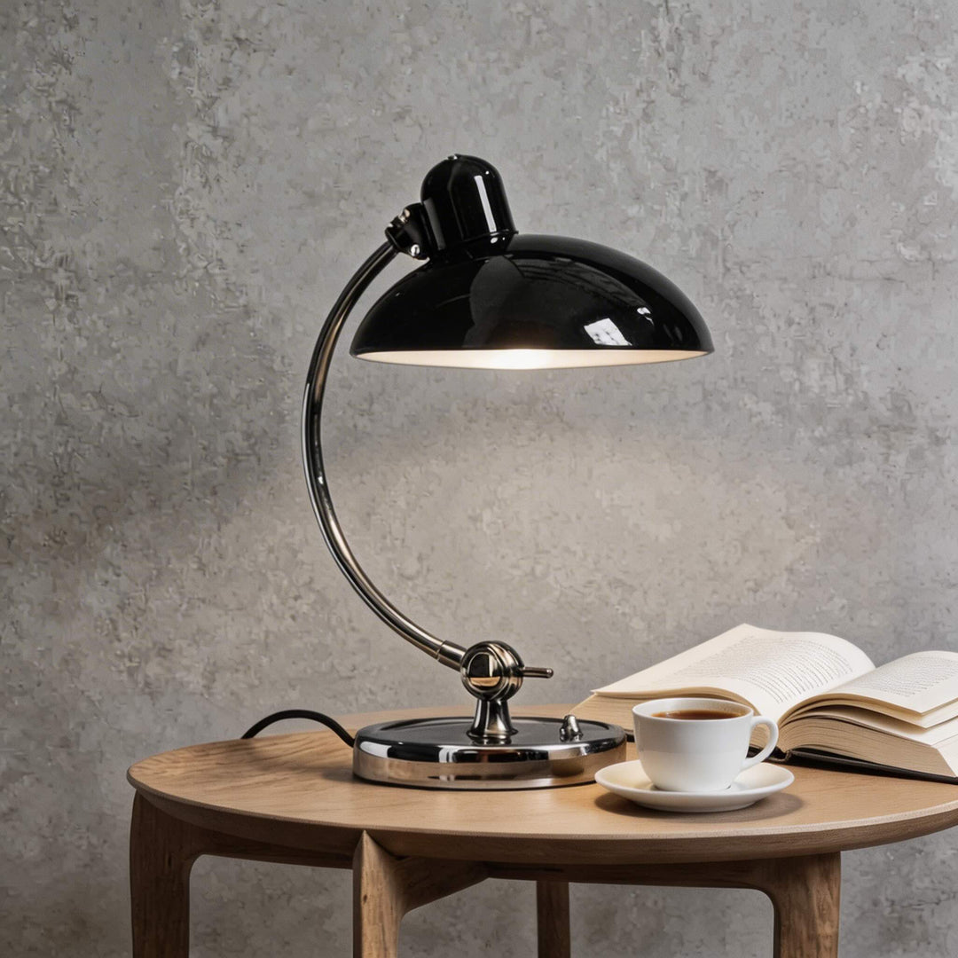Modern Adjustable Desk Lamp Metal E27 Bulb Dimmable Inline Switch for Home Office Lighting 2