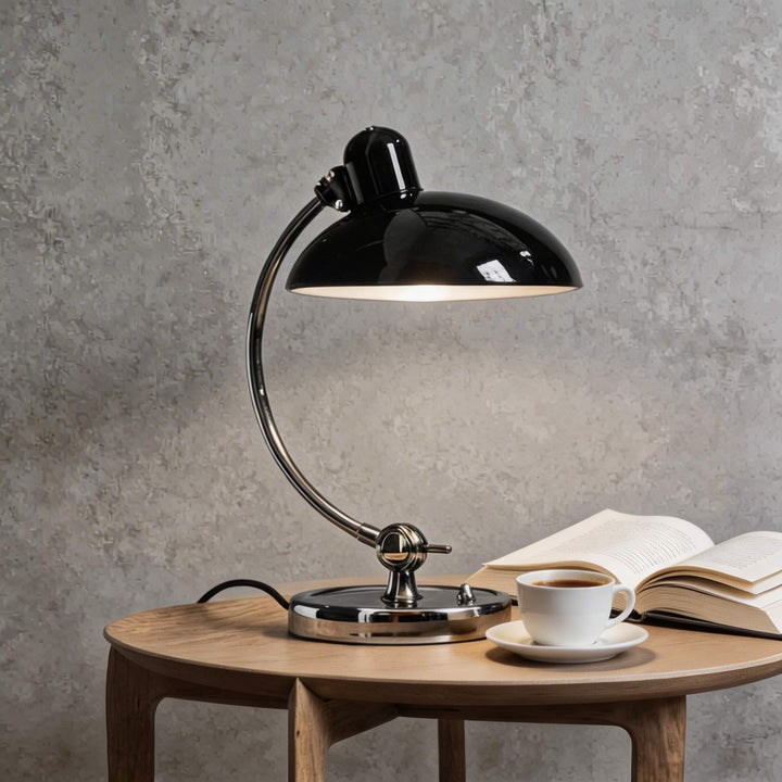 Modern Adjustable Desk Lamp Metal E27 Bulb Dimmable Inline Switch for Home Office Lighting 2