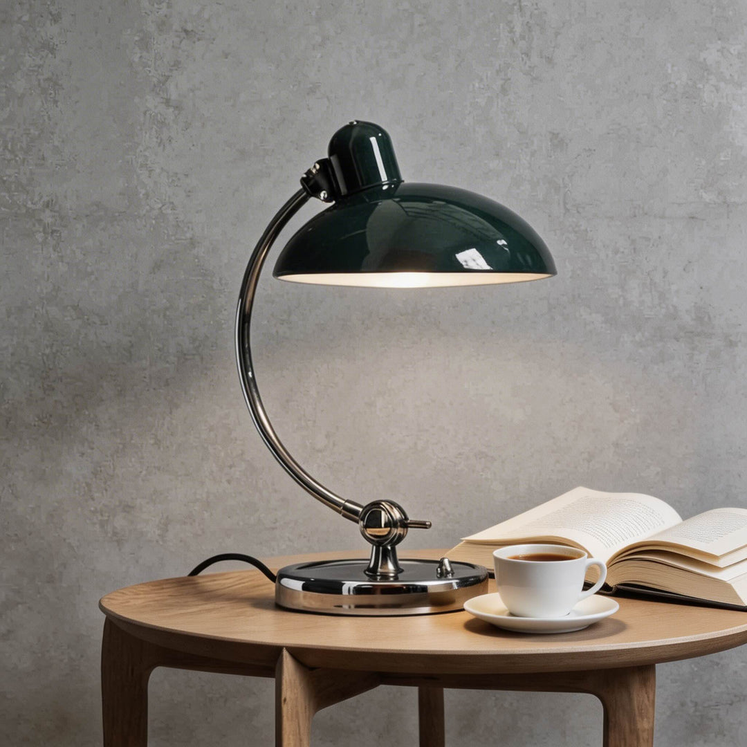 Modern Adjustable Desk Lamp Metal E27 Bulb Dimmable Inline Switch for Home Office Lighting 3