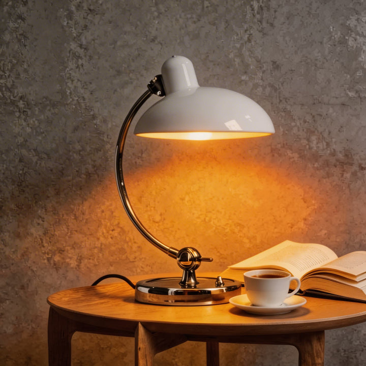 Modern Adjustable Desk Lamp Metal E27 Bulb Dimmable Inline Switch for Home Office Lighting 7