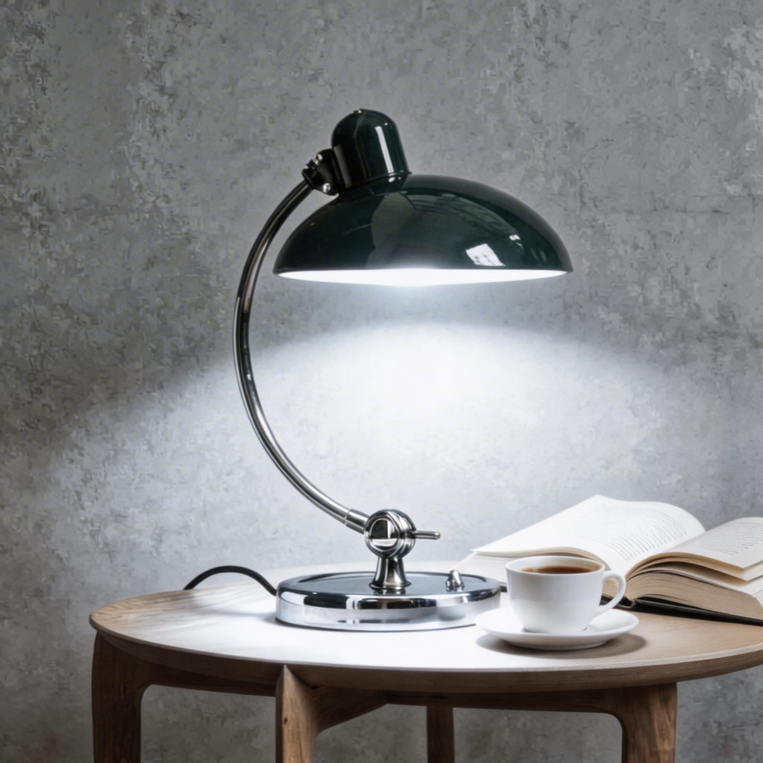 Modern Adjustable Desk Lamp Metal E27 Bulb Dimmable Inline Switch for Home Office Lighting 9