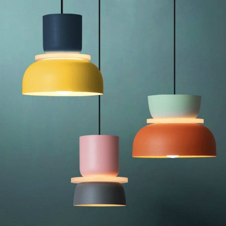 Modern Adjustable Pendant Light Metal and Acrylic with LED Compatibility for Kitchen Island 1