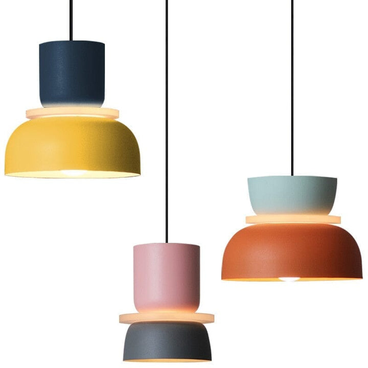 Modern Adjustable Pendant Light Metal and Acrylic with LED Compatibility for Kitchen Island 6