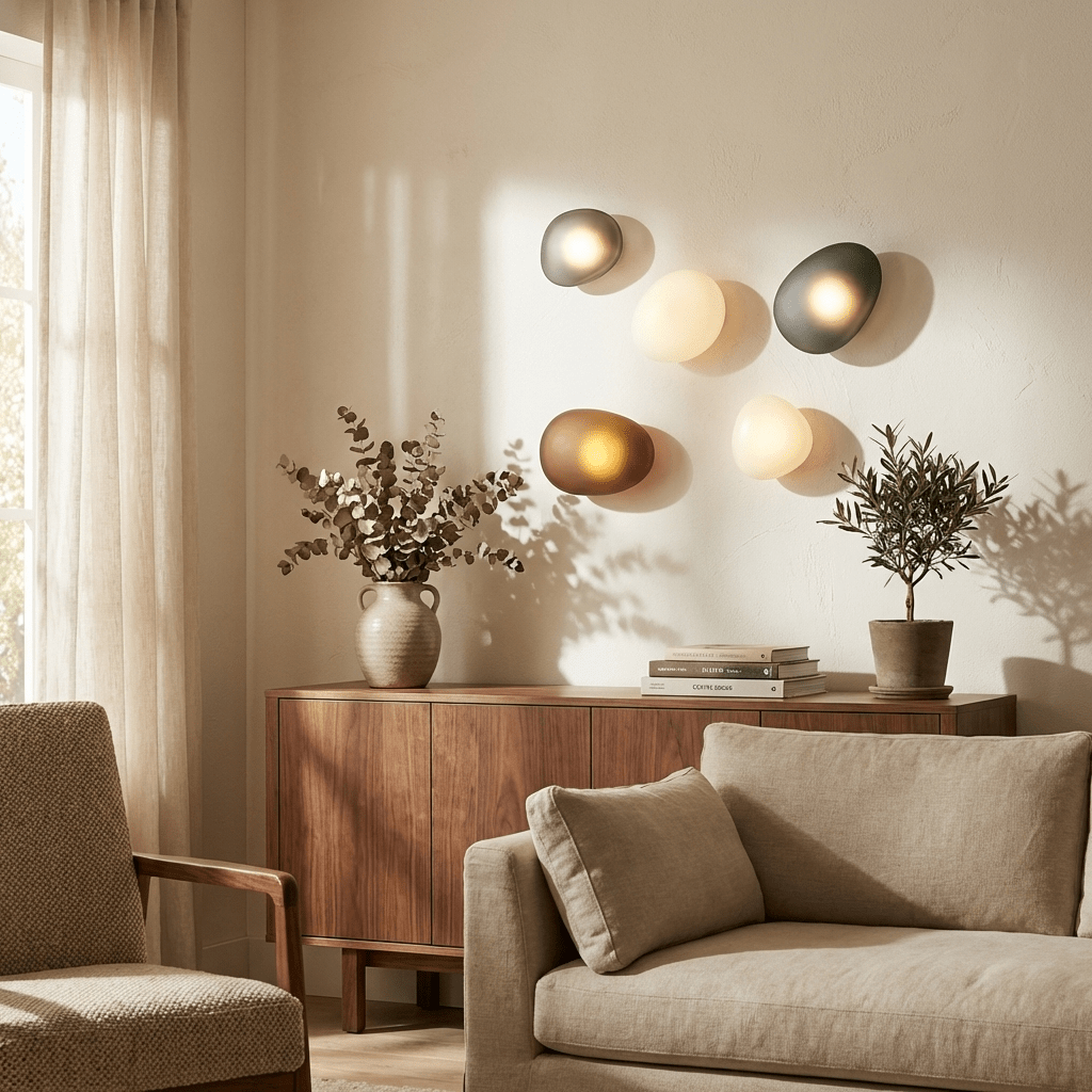 Modern Bubble Glass Wall Light Sconce Adjustable Metal Mount LED Fixture 2