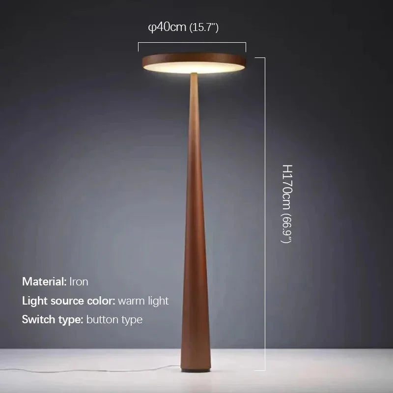 Modern Floor Lamp Adjustable Iron Body LED Light for Living Room Bedroom Decor 0