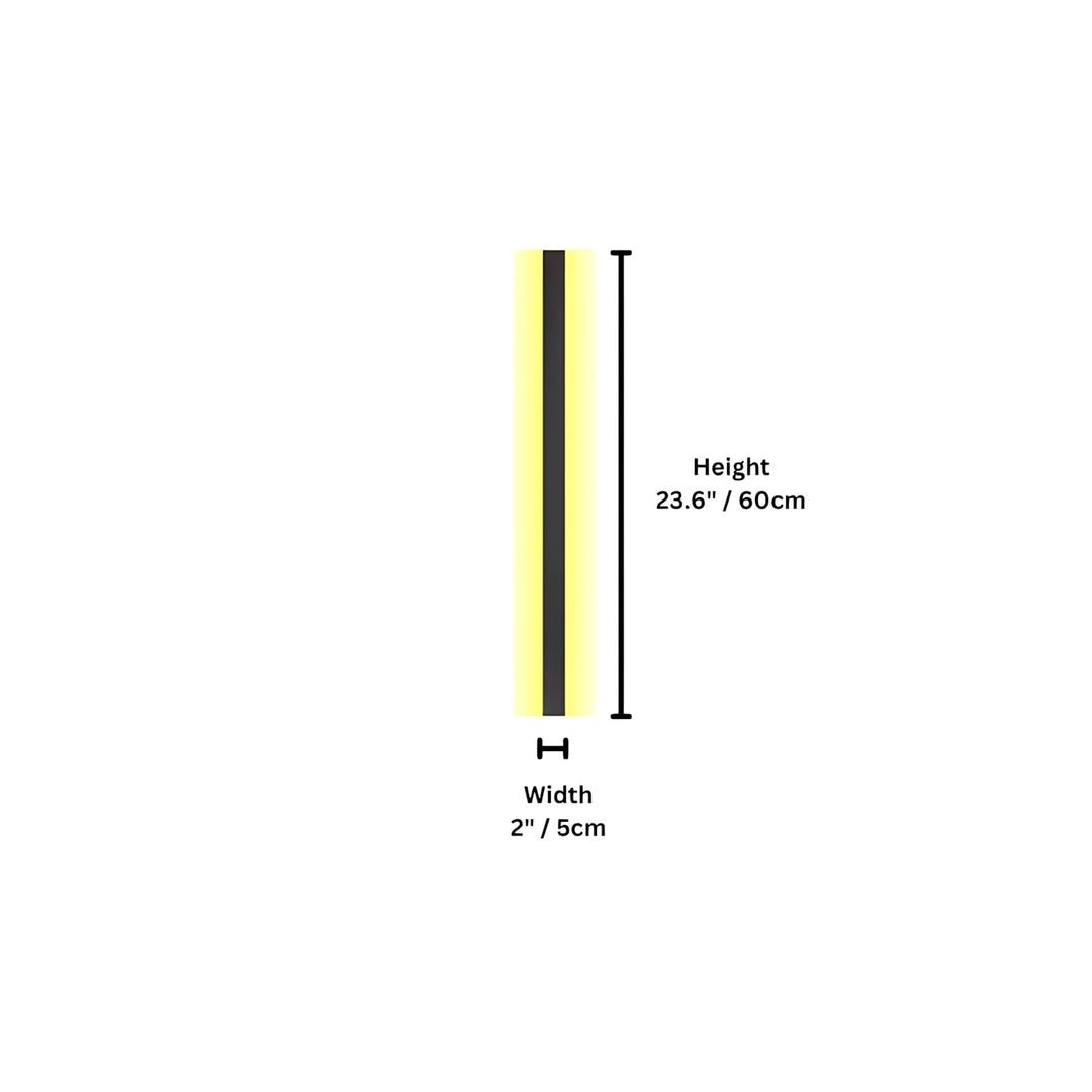 Modern LED Wall Light Waterproof Long Shape Aluminum Adjustable Indoor Outdoor Fixture 0