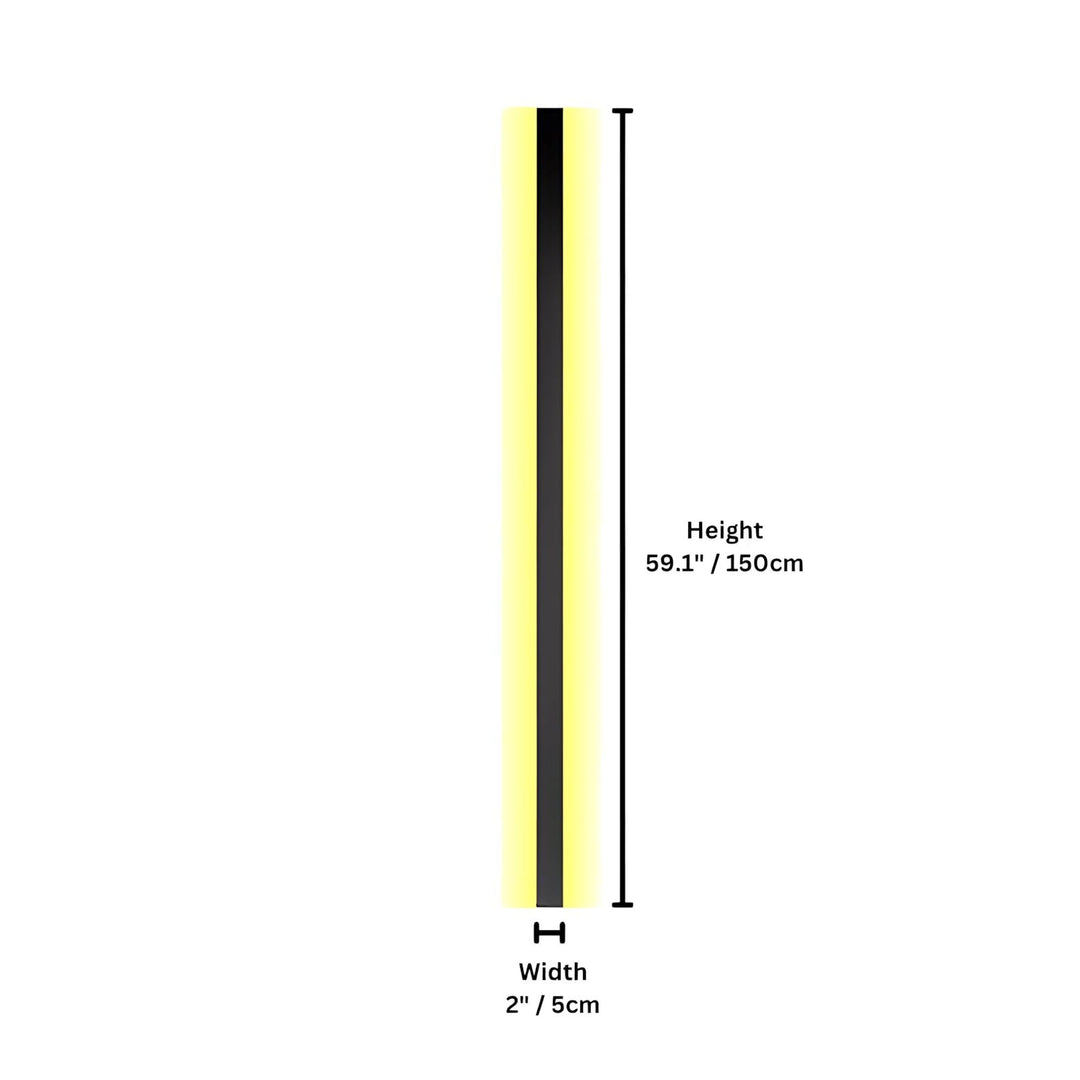 Modern LED Wall Light Waterproof Long Shape Aluminum Adjustable Indoor Outdoor Fixture 16