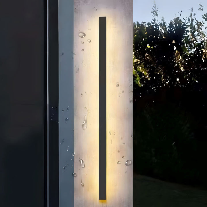 Modern LED Wall Light Waterproof Long Shape Aluminum Adjustable Indoor Outdoor Fixture 3