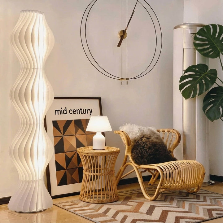 Modern Nordic Floor Lamp Adjustable LED Iron 69in Height for Living Room Bedroom 3