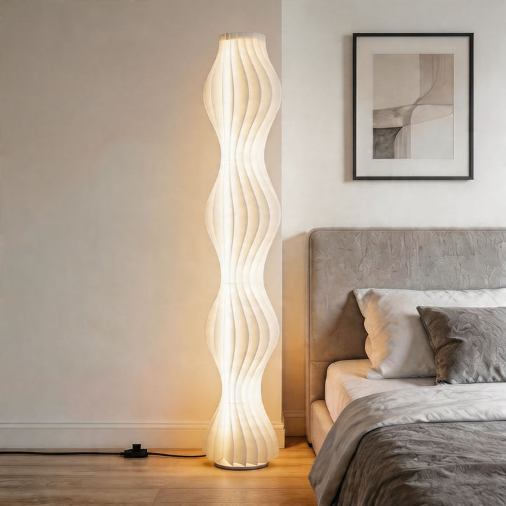 Modern Nordic Floor Lamp Adjustable LED Iron 69in Height for Living Room Bedroom 4