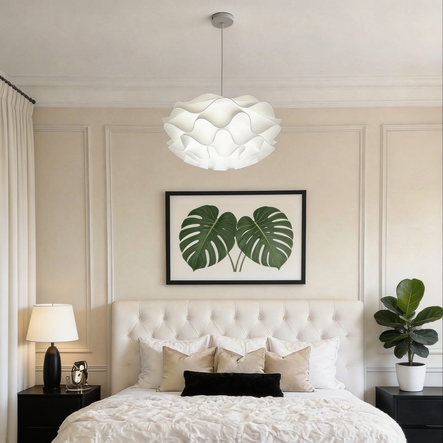 Modern Nordic Pendant Light Adjustable Hanging Acrylic LED Dimmable Fixture for Kitchen Island in the bedroom
