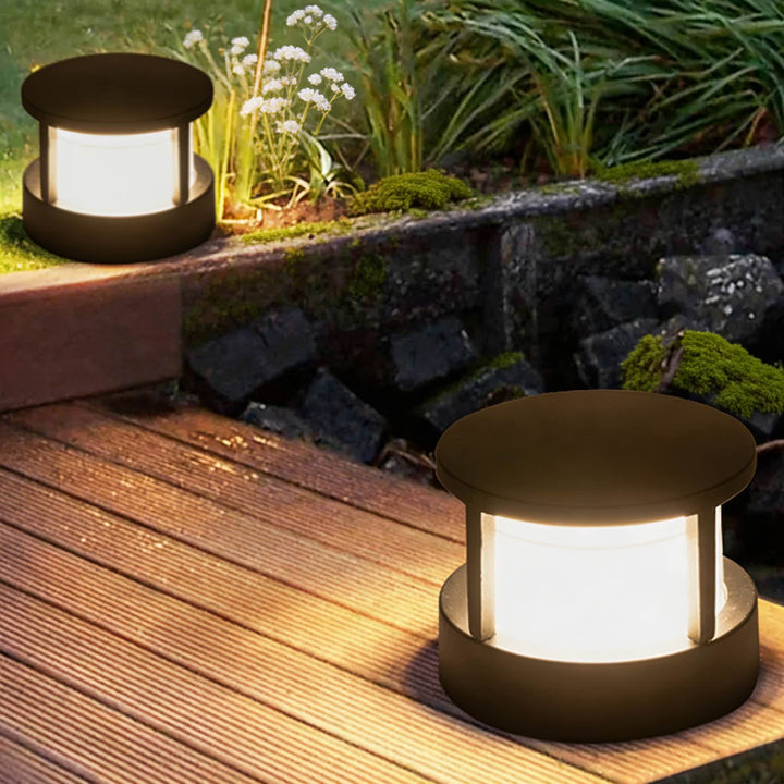Modern Outdoor Wall Light Waterproof Aluminum 7W LED for Garden Pathway Illumination 5