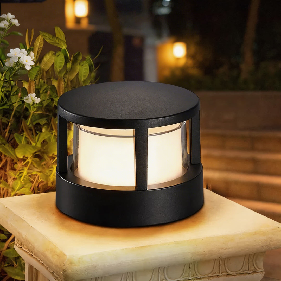 Modern Outdoor Wall Light Waterproof Aluminum 7W LED for Garden Pathway Illumination 6