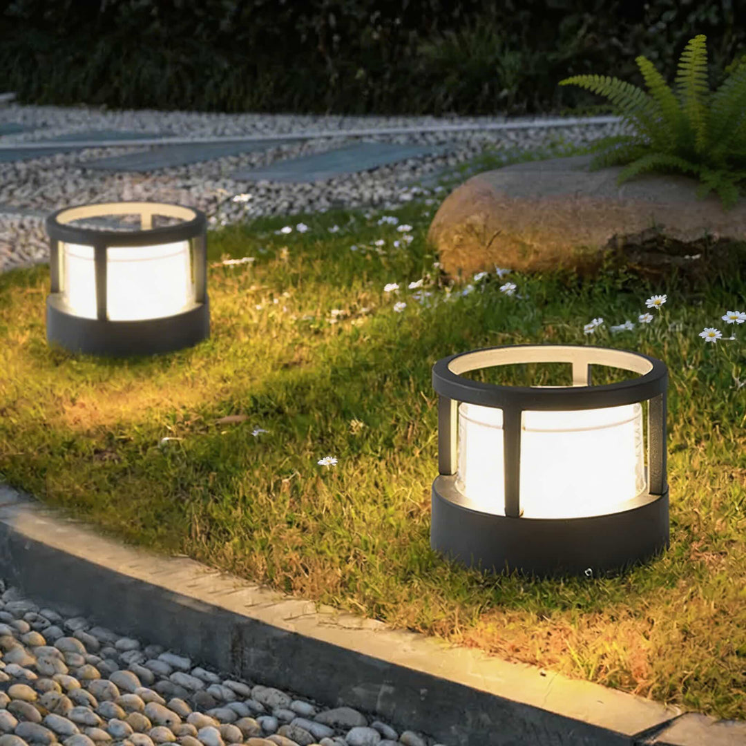 Modern Outdoor Wall Light Waterproof Aluminum 7W LED for Garden Pathway Illumination 7