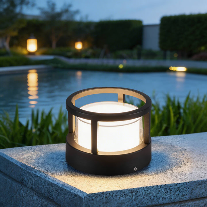 Modern Outdoor Wall Light Waterproof Aluminum 7W LED for Garden Pathway Illumination 8