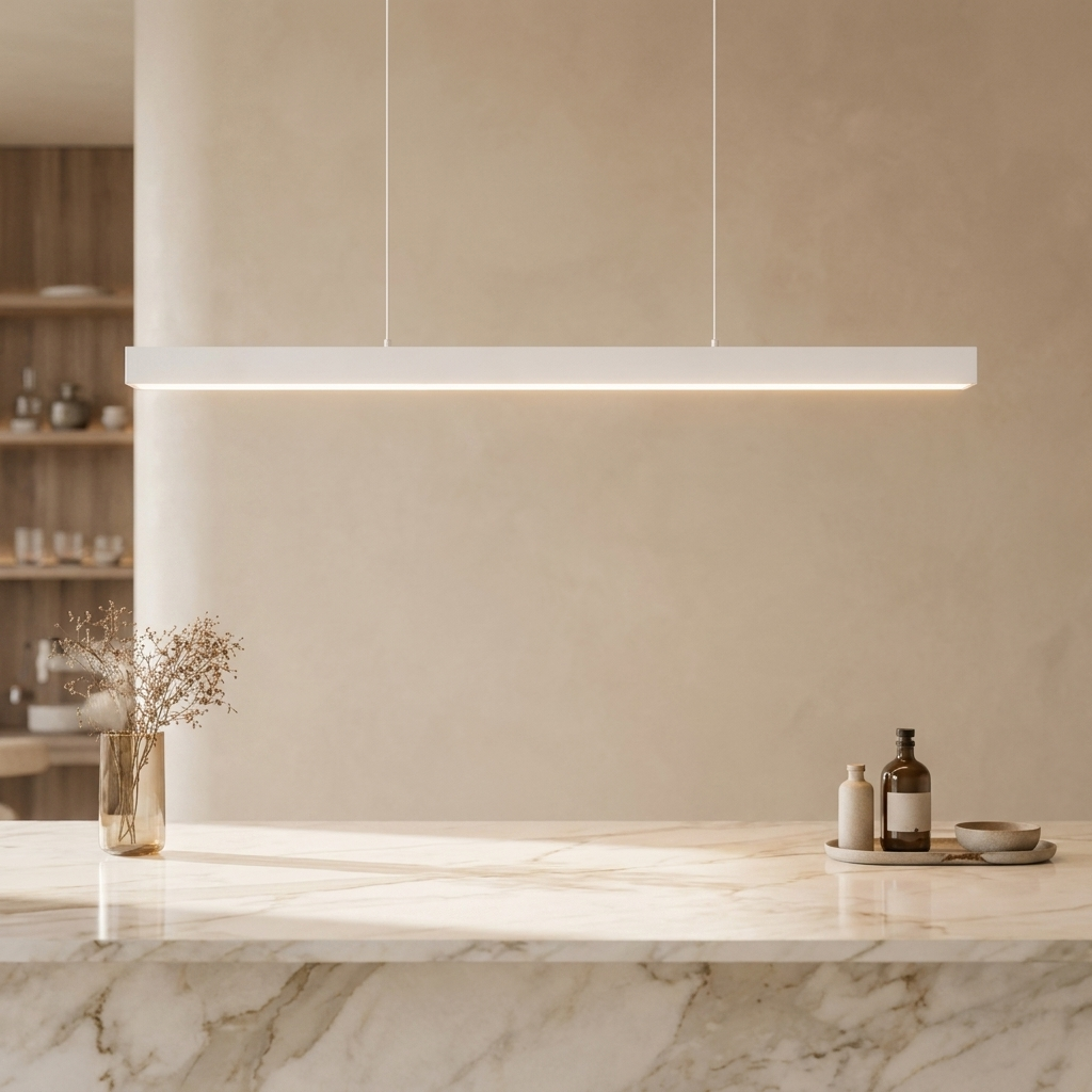 Modern Pendant Lamp Hanging Light Adjustable Metal Glass LED for Kitchen Island Dining Room 4