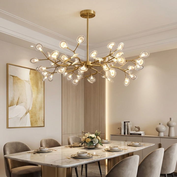 Modern Pendant Light 27-Light Adjustable Metal LED Fixture for Kitchen Pendant Lighting 1