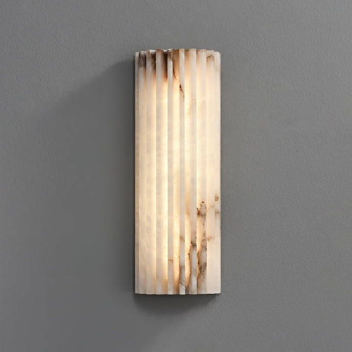 Modern Wall Light Sconce Wall Mounted Alabaster with Adjustable Brightness for Home Decor 10