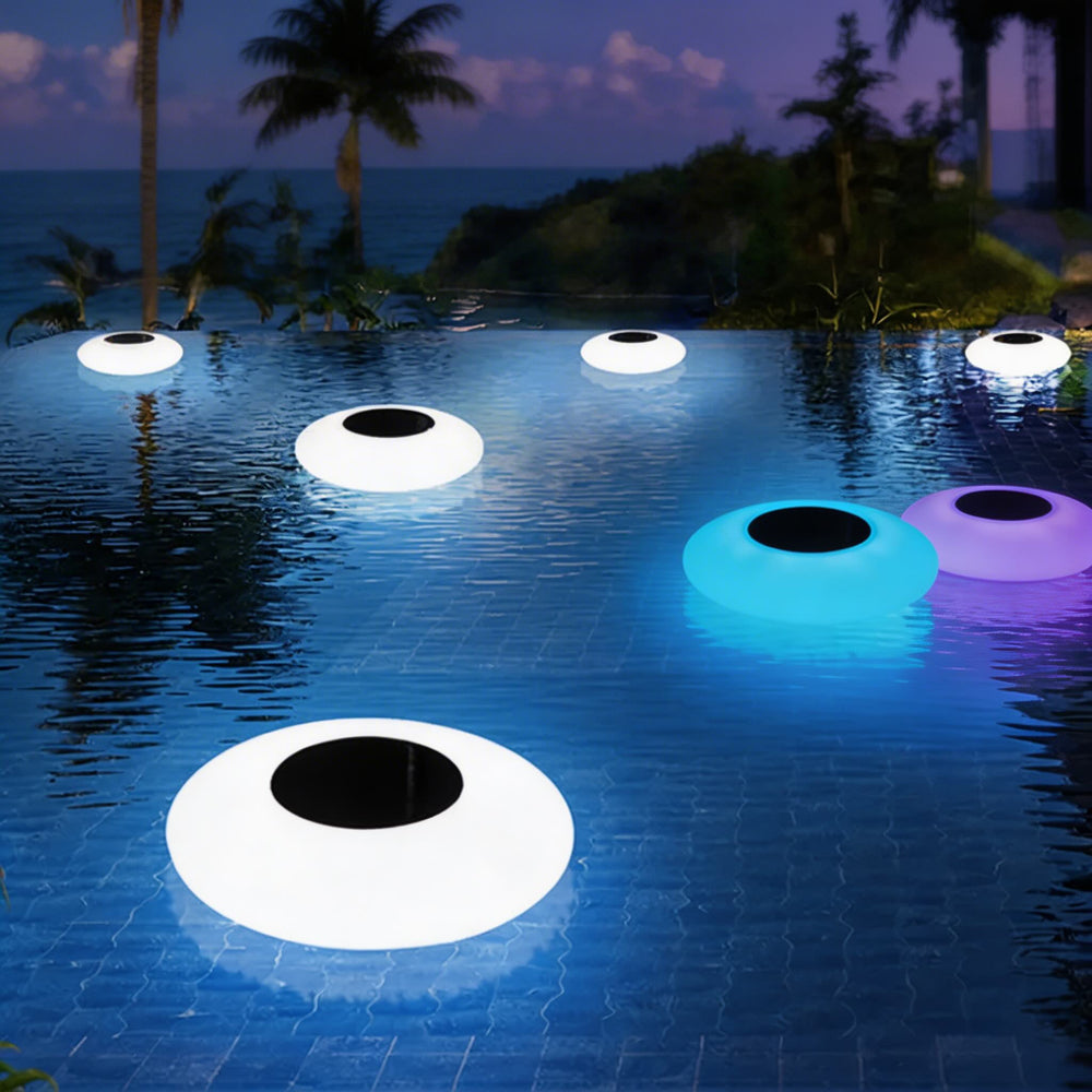 Solar Floating Light Outdoor LED with Intelligent Sensor Durable PE Shell for Garden and Pool 1