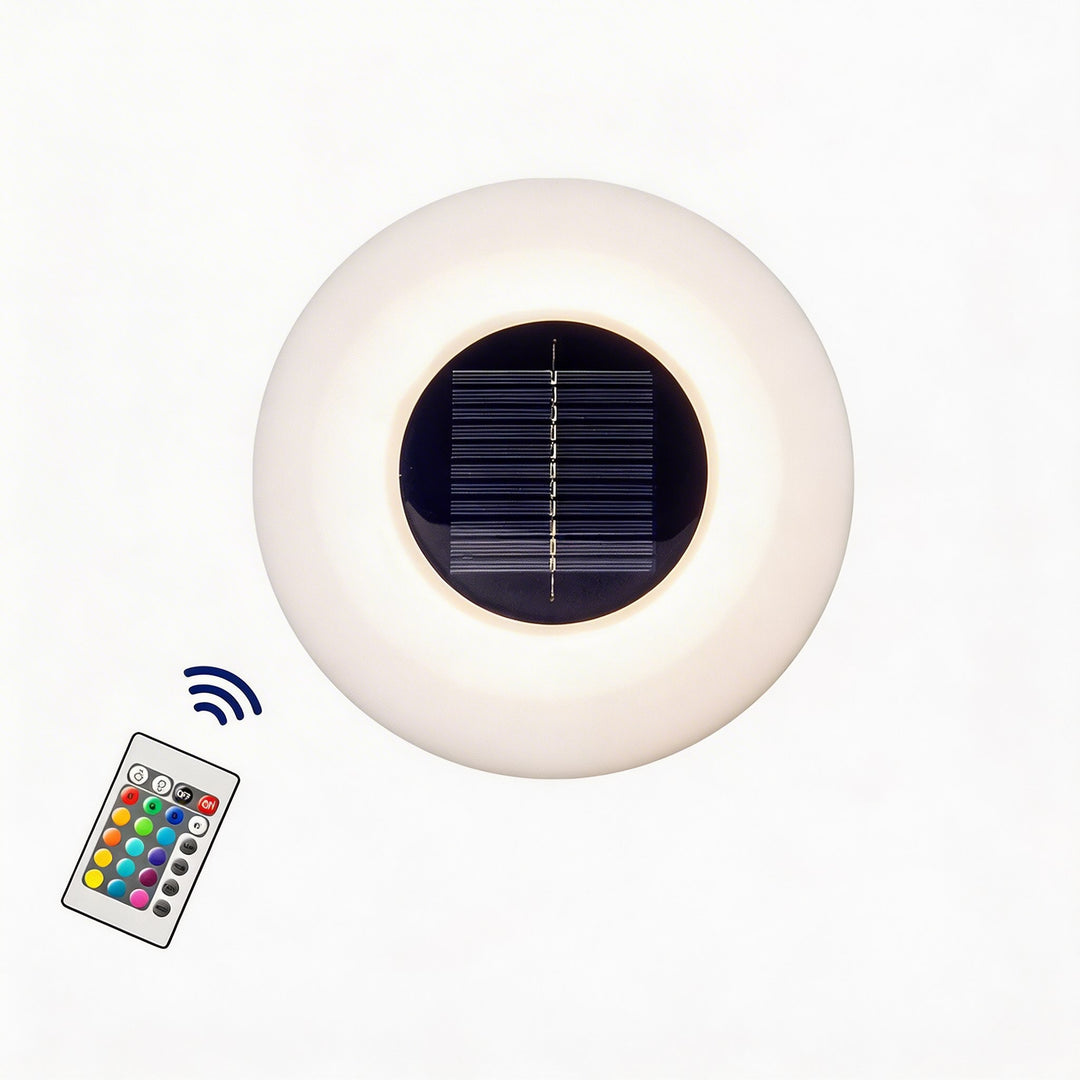 Solar Floating Light Outdoor LED with Intelligent Sensor Durable PE Shell for Garden and Pool 3