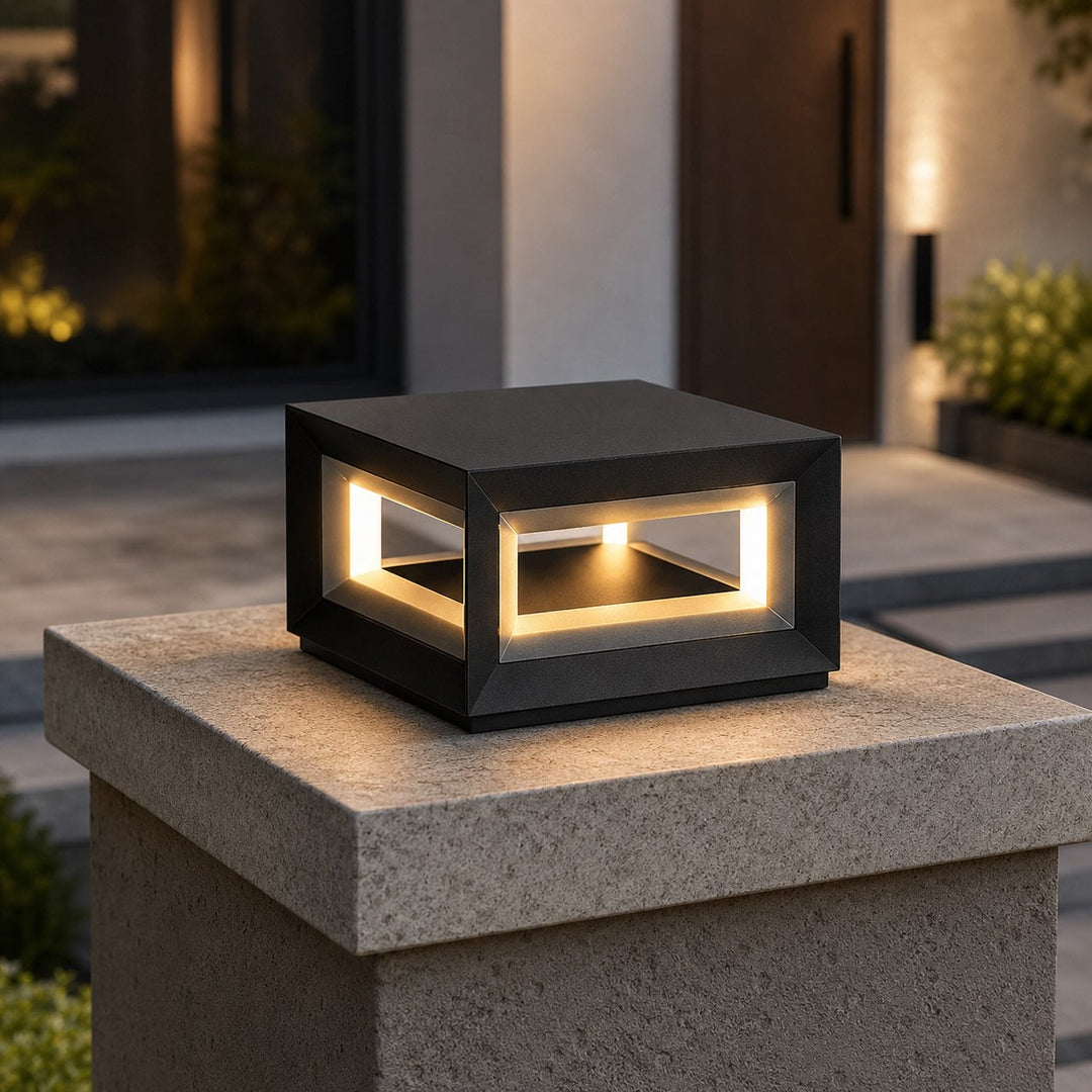 Solar Outdoor Wall Light Modern Stainless Steel Waterproof LED Motion Sensor 600 Lumen 0