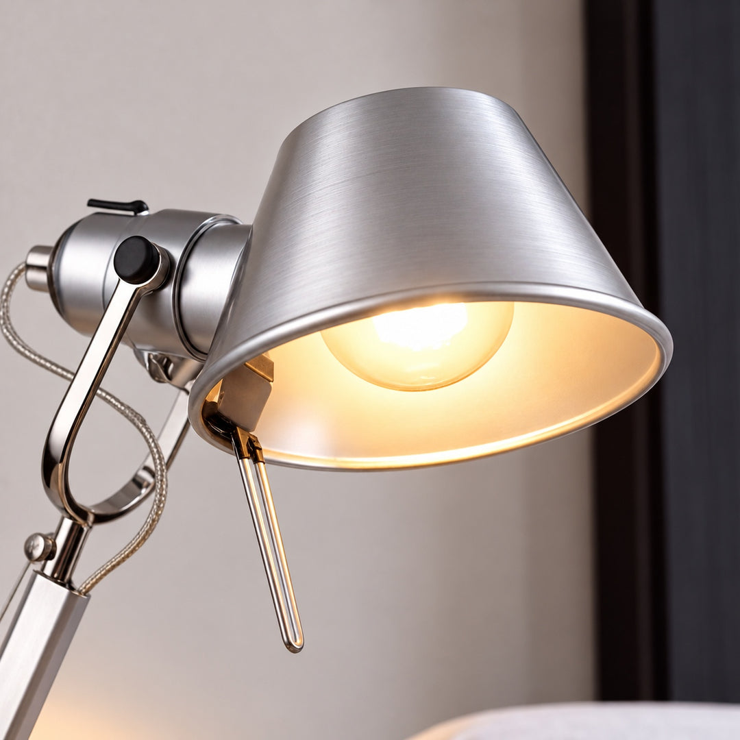 Modern Adjustable Desk Lamp Aluminum LED Lighting for Home Office Workspace