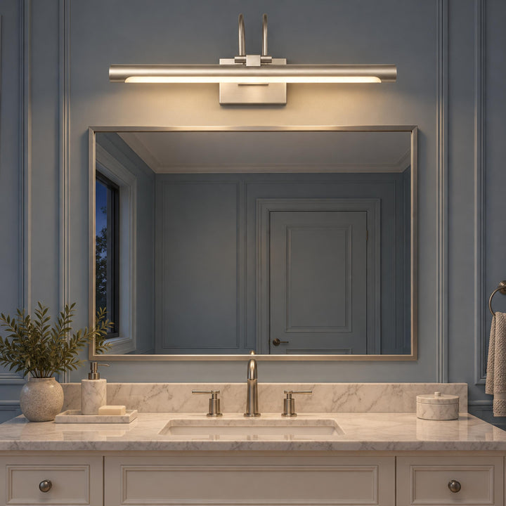 Modern Wall Sconce Wall Mounted Iron Aluminum Linear LED Bar for Bathroom Vanity Lighting