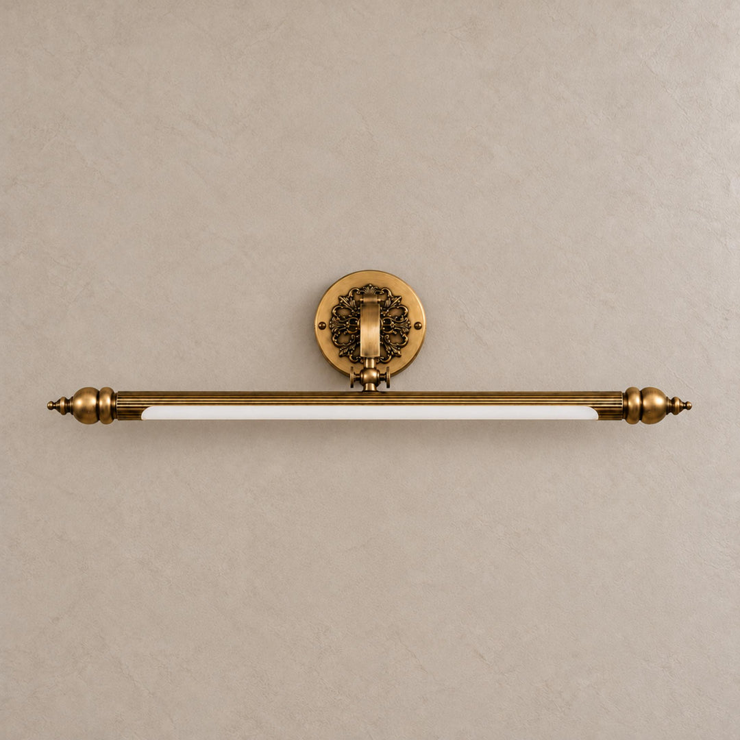 Retro Wall Sconce Lighting Wall Mounted Copper Metal Fixture for Bathroom Vanity Illumination