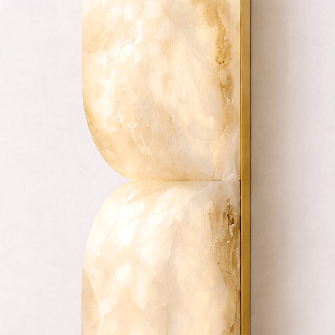 Modern Wall Light Glass Flush Mount LED Sconce with Dimmable Feature for Home Lighting