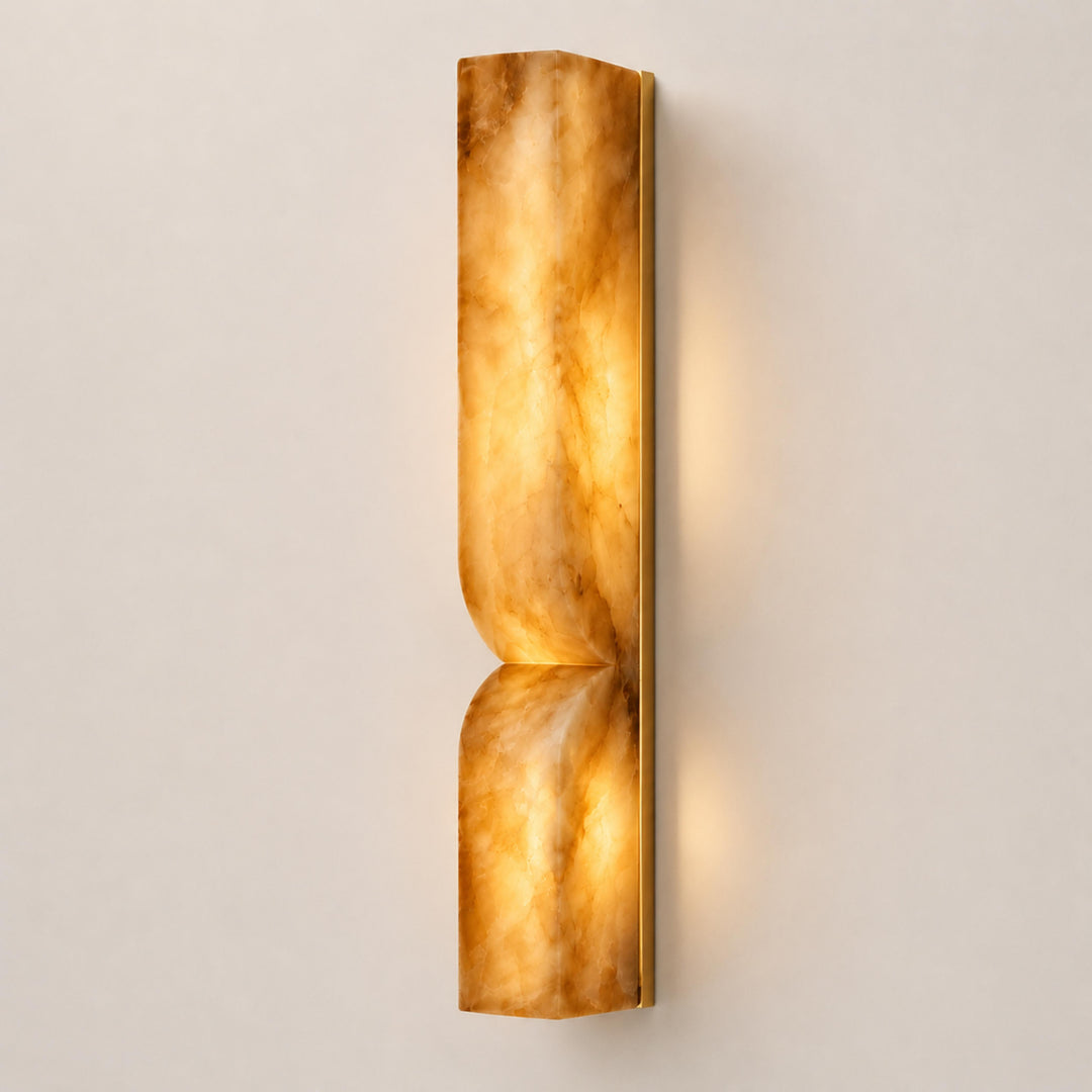 Modern Wall Light Glass Flush Mount LED Sconce with Dimmable Feature for Home Lighting