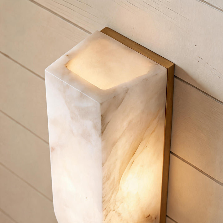 Modern Wall Light Glass Flush Mount LED Sconce with Dimmable Feature for Home Lighting
