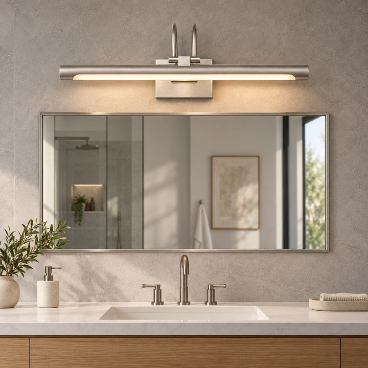 Modern Wall Sconce Wall Mounted Iron Aluminum Linear LED Bar for Bathroom Vanity Lighting