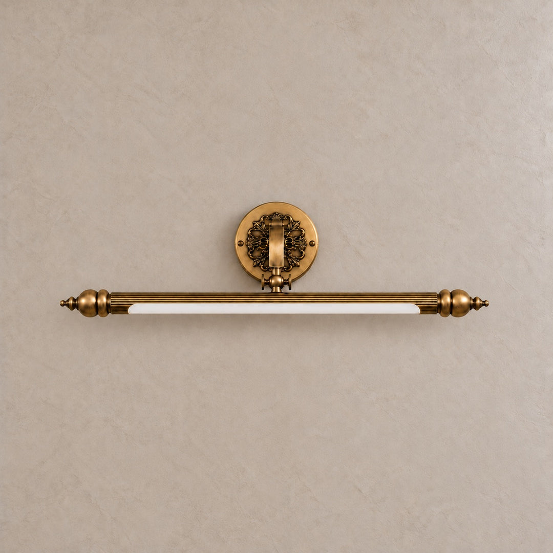 Retro Wall Sconce Lighting Wall Mounted Copper Metal Fixture for Bathroom Vanity Illumination
