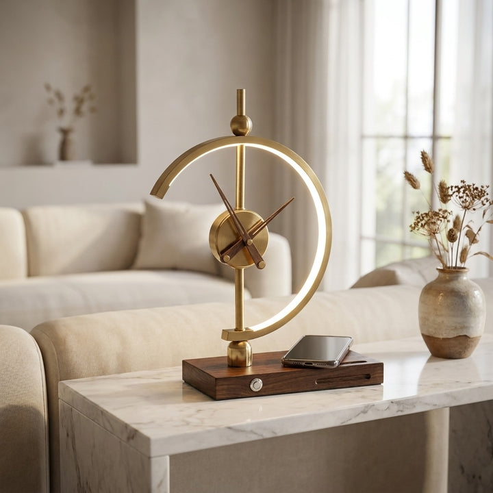 Contemporary Wall Light Metal Construction Dimmable LED Touch Switch Design