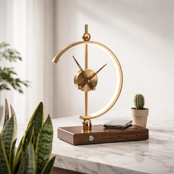 Contemporary Wall Light Metal Construction Dimmable LED Touch Switch Design