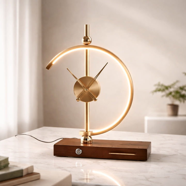 Contemporary Wall Light Metal Construction Dimmable LED Touch Switch Design