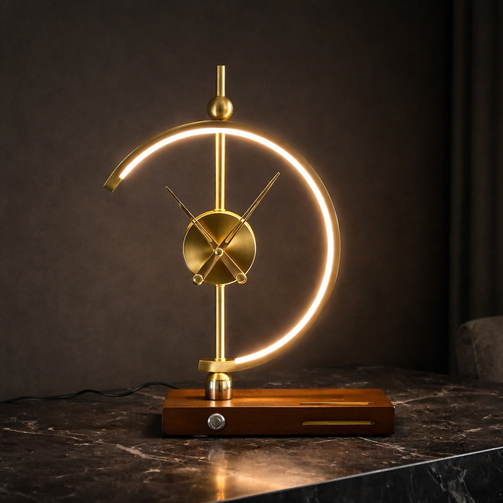 Contemporary Wall Light Metal Construction Dimmable LED Touch Switch Design