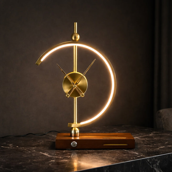 Contemporary Wall Light Metal Construction Dimmable LED Touch Switch Design
