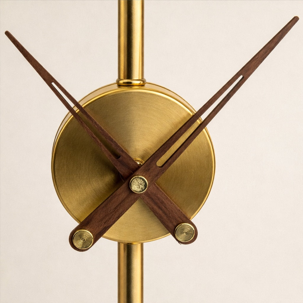Contemporary Wall Light Metal Construction Dimmable LED Touch Switch Design
