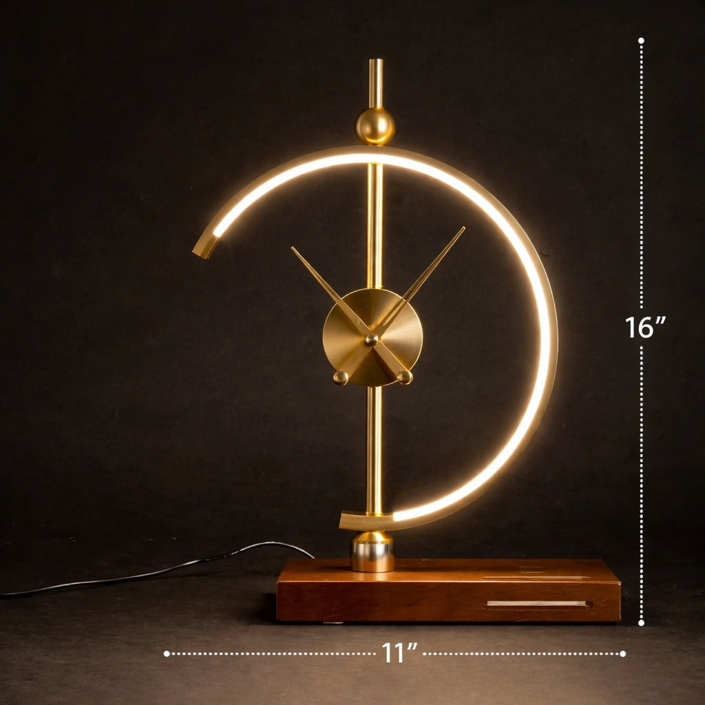 Contemporary Wall Light Metal Construction Dimmable LED Touch Switch Design