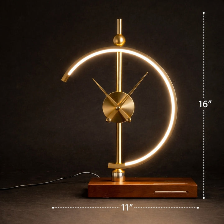 Contemporary Wall Light Metal Construction Dimmable LED Touch Switch Design