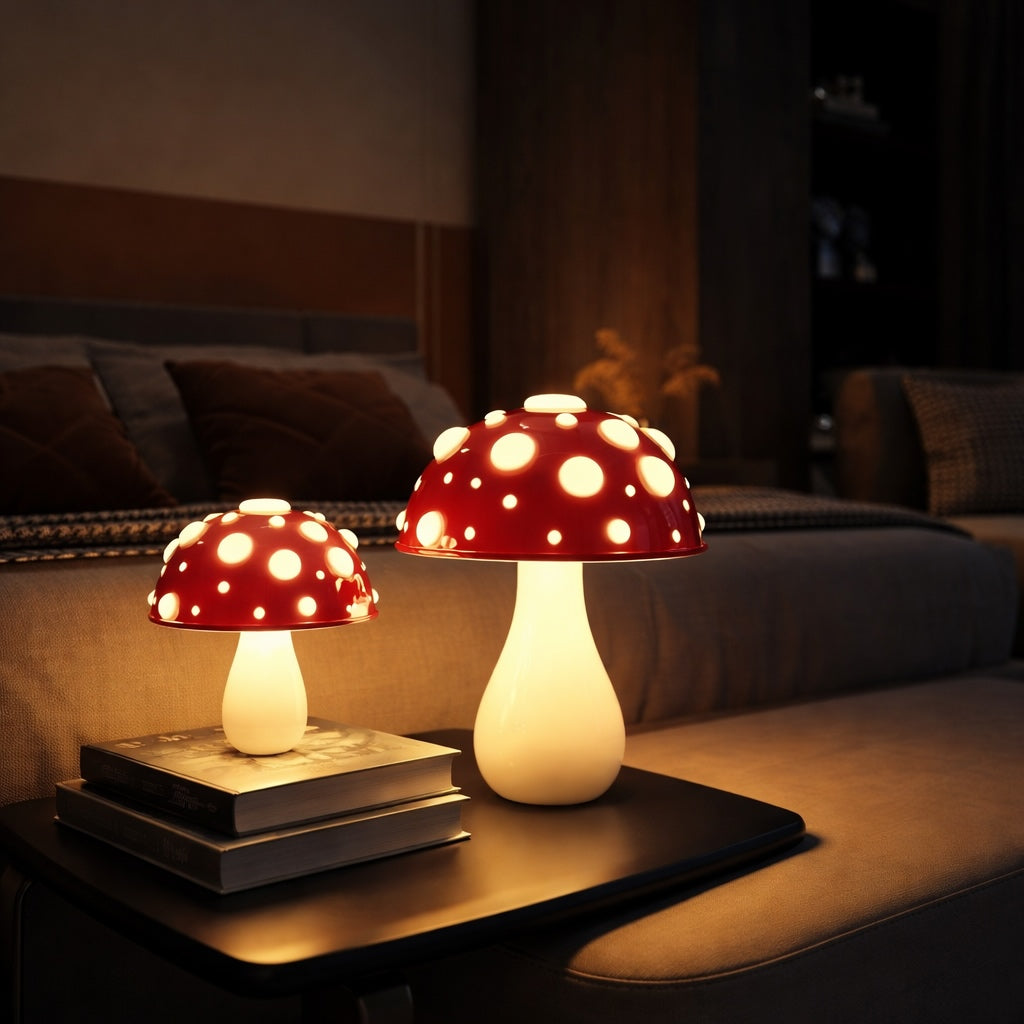 Modern Cordless Table Lamp with Dimmable LED and Aluminum Base for USB-C Charging