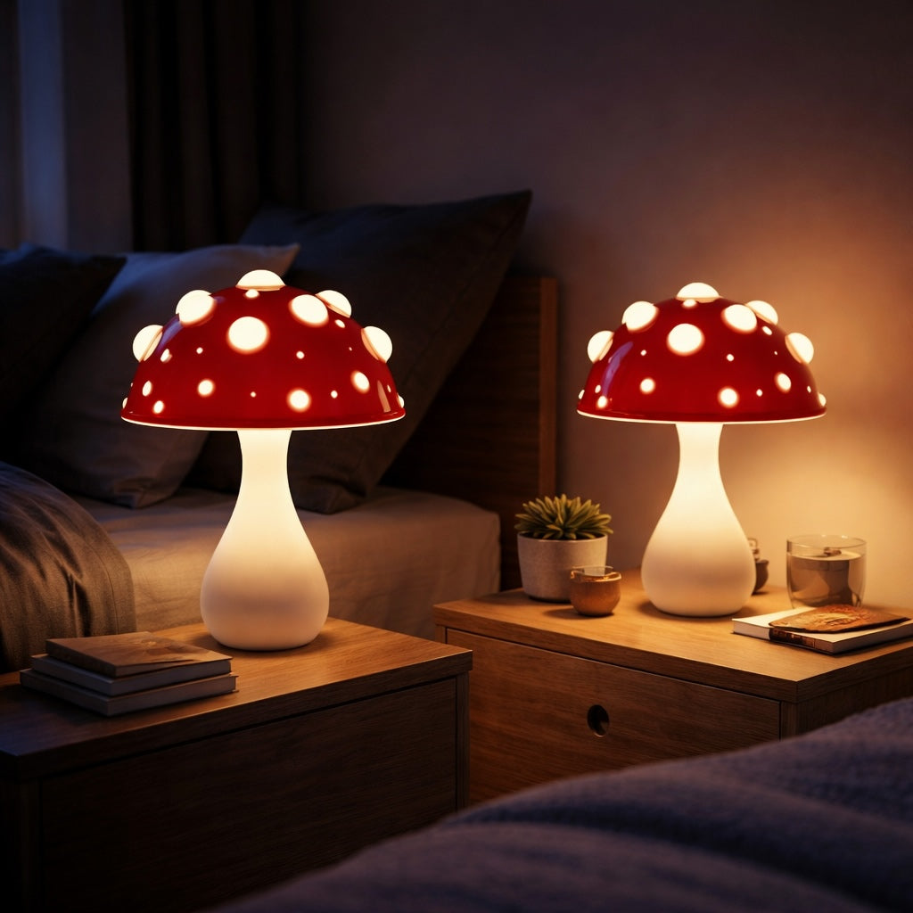 Modern Cordless Table Lamp with Dimmable LED and Aluminum Base for USB-C Charging