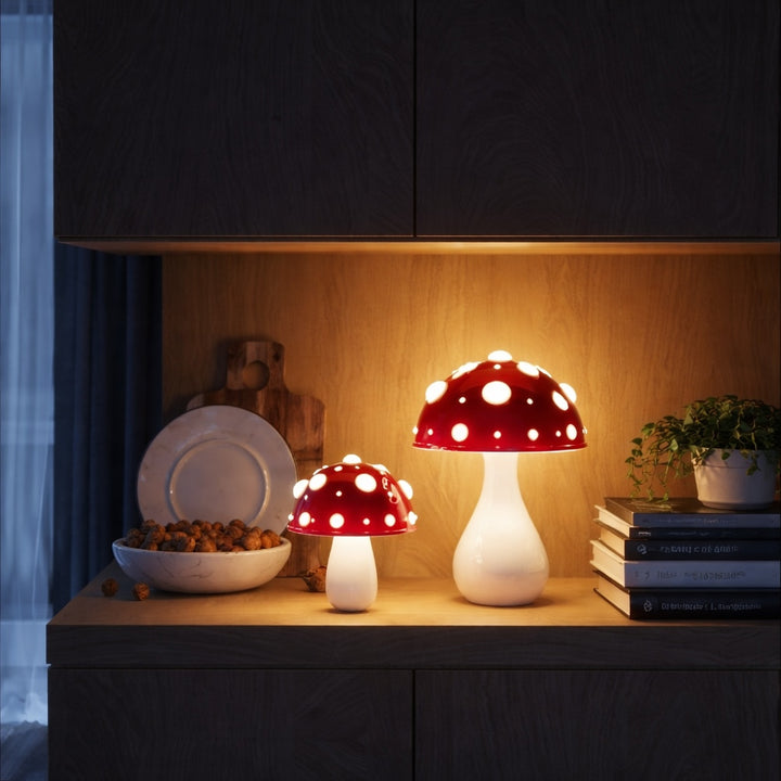 Modern Cordless Table Lamp with Dimmable LED and Aluminum Base for USB-C Charging