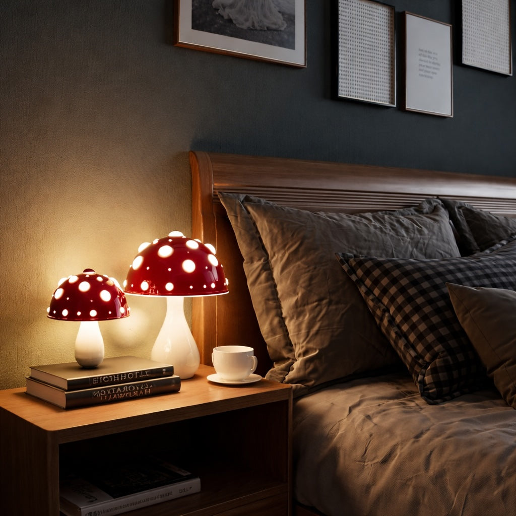 Modern Cordless Table Lamp with Dimmable LED and Aluminum Base for USB-C Charging