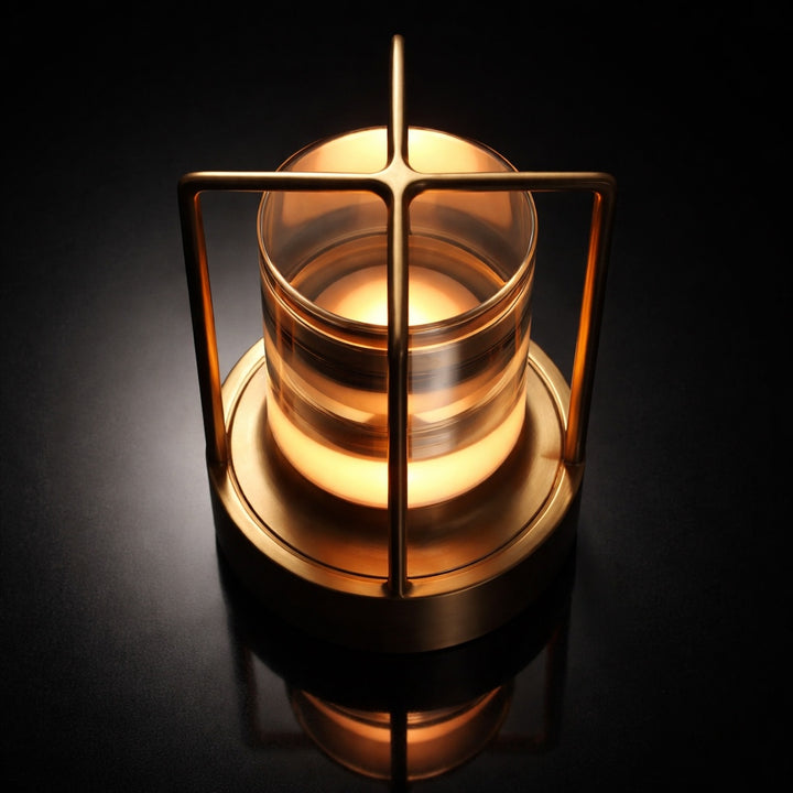 LED Camping Lantern with Rechargeable Battery Aluminum Structure Dimmable 1000 Lumen Output Outdoor Lights