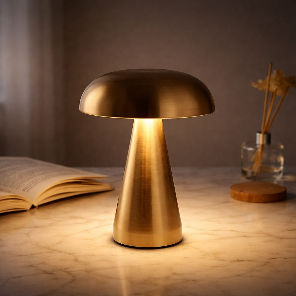 Modern Desk Lamp Adjustable Metal Design LED Touch Control for Workspace and Reading Nook